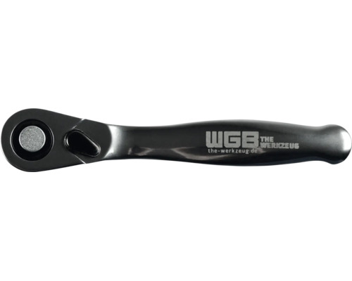 Clichet reversibil WGB din metal cu mâner ergonomic.