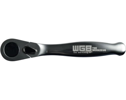 Clichet reversibil din metal cu WGB Logo.