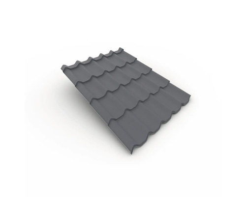 Țiglă metalică cu aspect de țiglă pentru acoperișuri