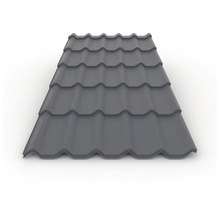 Țiglă metalică pentru acoperiș cu aspect de țiglă tradițională
