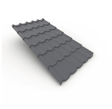 Țiglă metalică pentru acoperiș cu aspect de țiglă tradițională