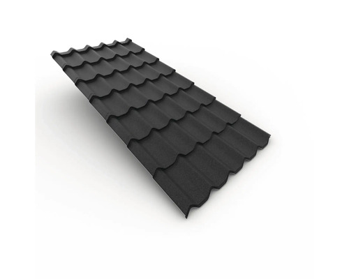 Țiglă metalică pentru acoperiș cu aspect de țiglă tradițională