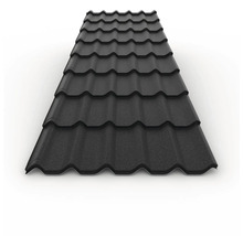Placă de acoperiș din metal cu aspect de țiglă pentru acoperișuri