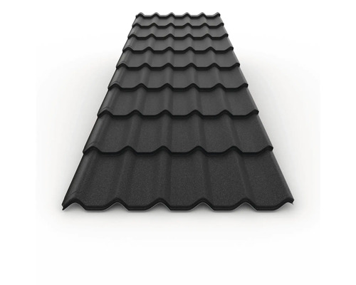 Placă de acoperiș din metal cu aspect de țiglă pentru acoperișuri