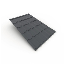 Țiglă metalică cu aspect de țiglă tradițională pentru acoperiș