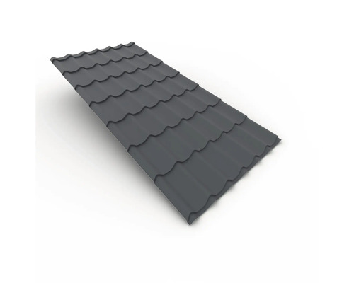 Țiglă metalică cu aspect de țiglă pentru acoperiș