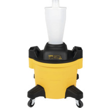 Filtru ciclonic DeWalt pentru aspirator umed si uscat DXVCS002 cu atasament de filtrare montat pentru o separare imbunatatita a prafului.
