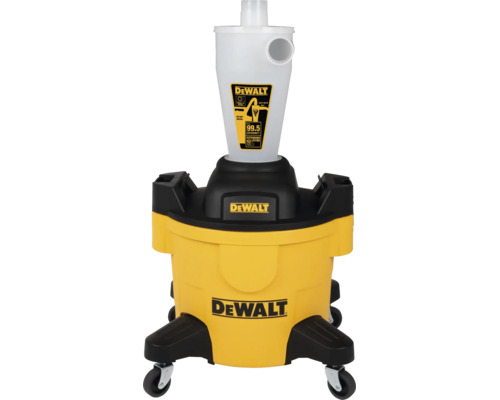 Separator ciclon DeWalt pentru aspirator umed si uscat pentru reducerea prafului