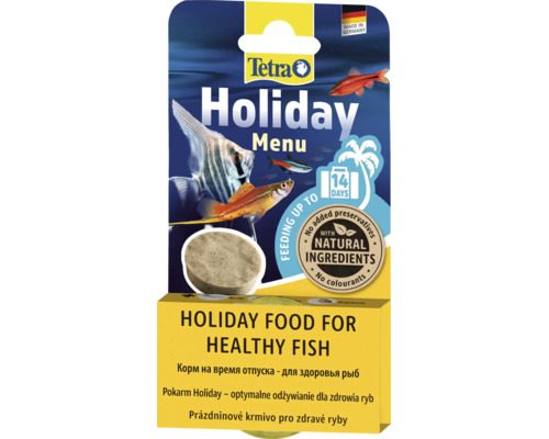 Tetra Holiday Menu hrană pentru pești în vacanță până la 14 zile cu ingrediente naturale fără coloranți și conservanți