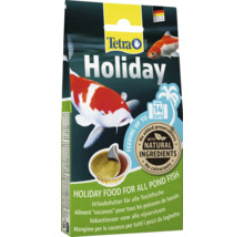 Hrană de vacanță Tetra Pond Holiday pentru toți peștii de iaz, hrănire până la 14 zile, ingrediente naturale fără conservanți și coloranți.