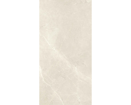 Placă ceramică de perete sau pardoseală cu aspect de marmură și vene fine, finisaj piatră pentru interior.