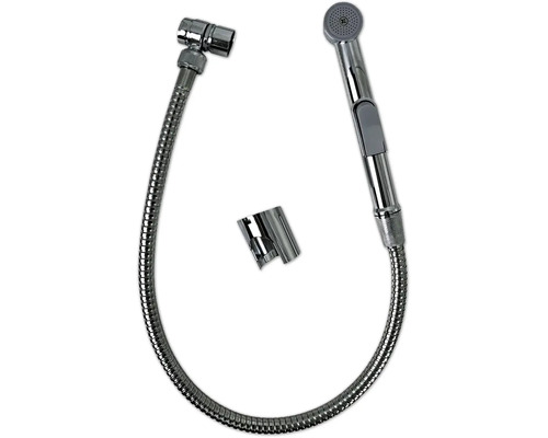 Dus bidet cu furtun și suport de perete din metal