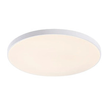 Plafonieră LED rotundă cu design plat pentru iluminat interior modern.