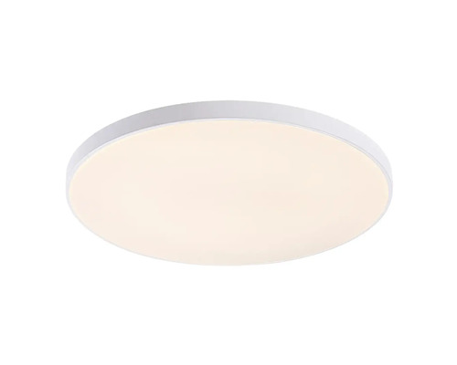 Plafonieră LED rotundă cu design plat pentru iluminat interior modern.