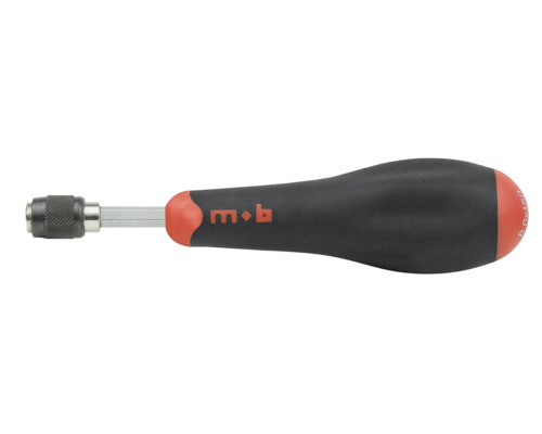 Mâner de șurubelniță MOB cu suport pentru biți și mâner ergonomic multicomponent