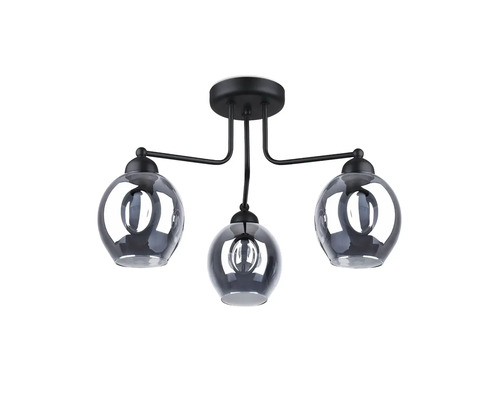 Lustră Fillan 3xE27 H36 cm, negru, IP20 buc