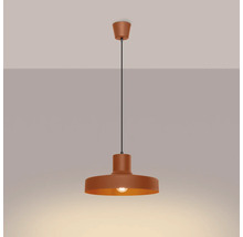 Pendul modern cu abajur rotund pentru montare pe tavan