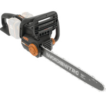 Ferăstrău cu lanț cu acumulator Worx Nitro 40 volți cu lungimea lamei de 40 centimetri pentru grădinărit