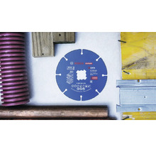 Disc de tăiere Bosch Expert Multi Material cu sistem de prindere X-LOCK, diametru 125 milimetri, potrivit pentru diverse materiale