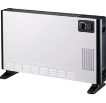 Convector electric cu doua butoane rotative pentru reglarea puterii de incalzire si a temperaturii pentru utilizare la interior