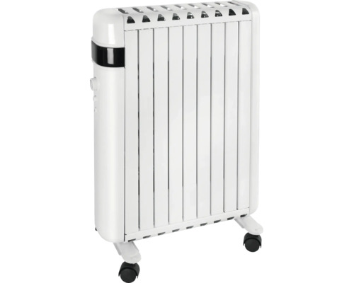 Radiator cu ulei mobil prevazut cu roti pentru incalzirea flexibila a spatiilor interioare