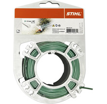 Fir pentru motocoasă STIHL, diametru 2,0 milimetri, lungime 14 metri, pe bobină în ambalaj tip blister.