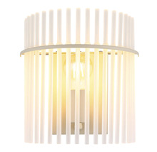 Lampă de perete modernă cu tije decorative și lumină caldă