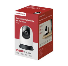 Camera de supraveghere Wi Fi Mercusys Pan Tilt MC200 cu rezolutie 1080p Full HD, detectia miscarii si vedere pe timp de noapte in ambalaj