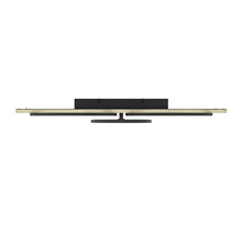 Plafonieră cu aspect modern de lemn și design dreptunghiular