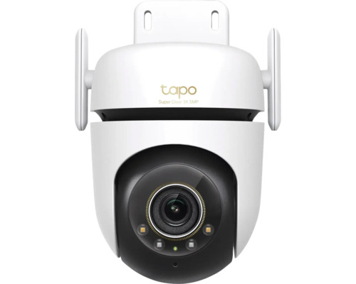 Cameră de supraveghere Wi-Fi de exterior Tapo cu 5 megapixeli și rezoluție 3K pentru utilizare în exterior