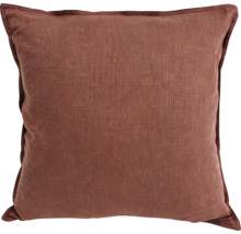 Perna decorativa patrata cu suprafata texturata in aspect de in rustic pentru sufragerie sau dormitor