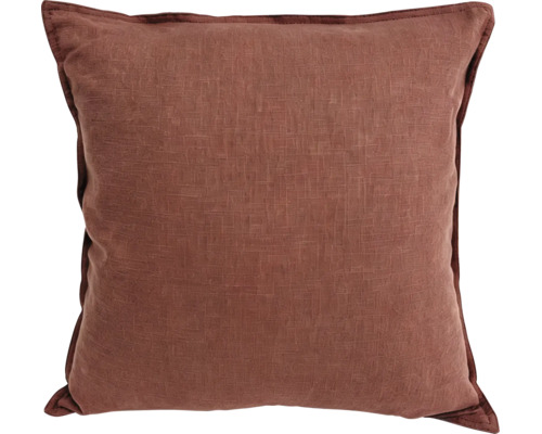 Perna decorativa patrata cu suprafata texturata in aspect de in rustic pentru sufragerie sau dormitor