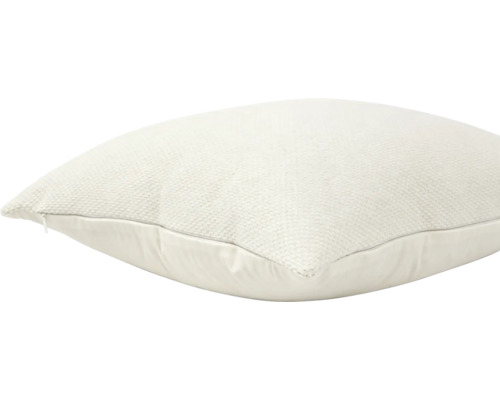 Perna decorativa patrata din material textil cu suprafata texturata