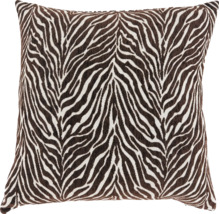 Perna decorativa patrata cu model de zebra
