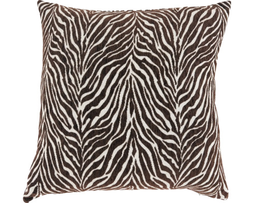 Perna decorativa patrata cu model de zebra