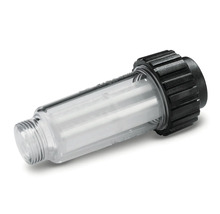 Filtru de apă pentru aparatul de spălat cu presiune cu carcasă transparentă și filet de racordare