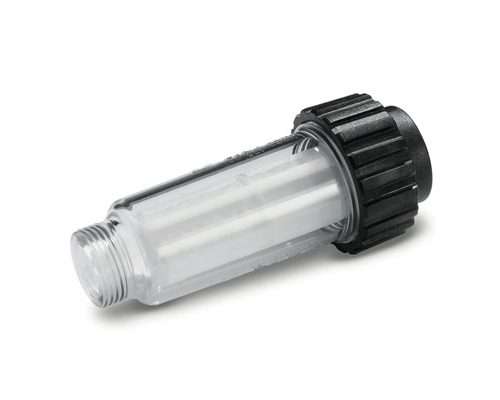 Filtru de apă pentru aparatul de spălat cu presiune cu carcasă transparentă și filet de racordare