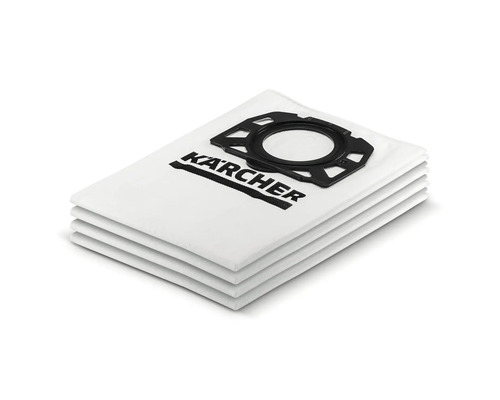 Pungi filtrante din material netesut pentru aspiratoare Kärcher in set cu logo Kärcher