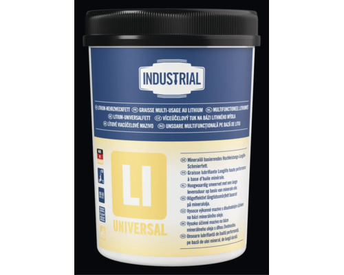 Recipient cu unsoare multifunctionala pe baza de litiu Industrial Universal pentru diverse aplicatii.