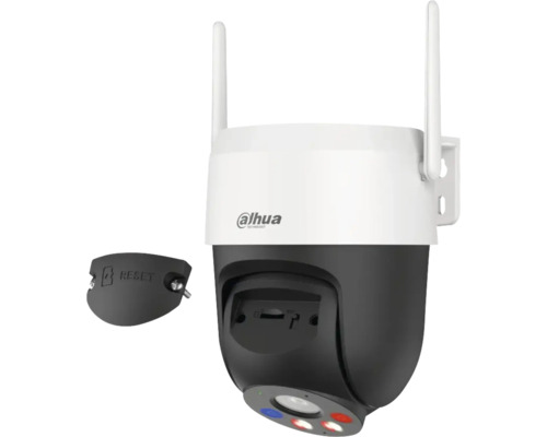 Cameră de supraveghere video exterioară Wi-Fi Dahua Technology cu două antene și slot pentru card SD