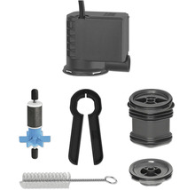 Set piese de schimb pentru pompa de acvariu Juwel continand carcasa pompei, rotor, garnituri, instrument si perie de curatare