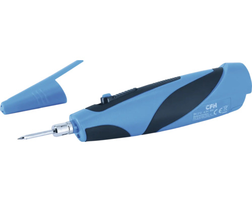 Ciocan de lipit fără fir cu baterii CFH BK 212 cu capac de protecție pentru lucrări precise de lipire.