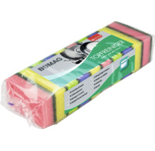 Bureți pentru vase Bumag, 10 bucăți, pentru curățarea eficientă a oalelor și cratițelor.