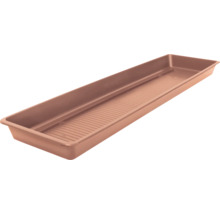 Tavă suport alungită din plastic pentru jardiniere