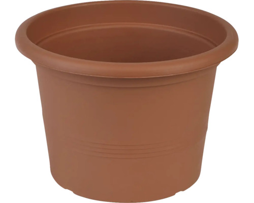 Ghiveci rotund din plastic pentru utilizare in interior si exterior
