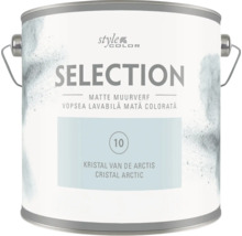 Găleată vopsea lavabilă mată StyleColor Selection nuanța Cristal Arctic
