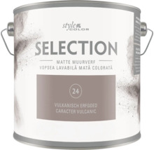 Găleată cu vopsea lavabilă mată Style Color Selection nuanța Caracter Vulcanic