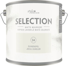 Găleată cu vopsea lavabilă mată Style Color Selection în nuanța Duinenspel