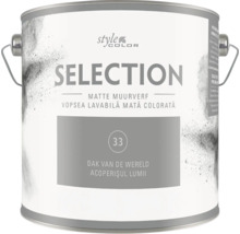 Găleată vopsea lavabilă mată Style Color Selection Dak van de Wereld