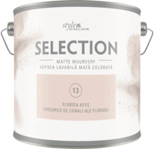 Vopsea lavabilă mată Style Color Selection nuanța Florida Keys, recipient 2,5 litri pentru interior